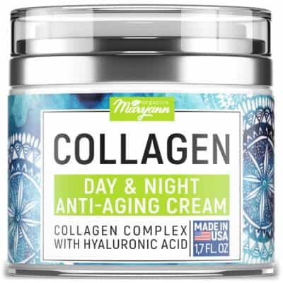 Best Organic Neck Cream: Maryann Organics Collagen Day & Night Anti-Aging Cream