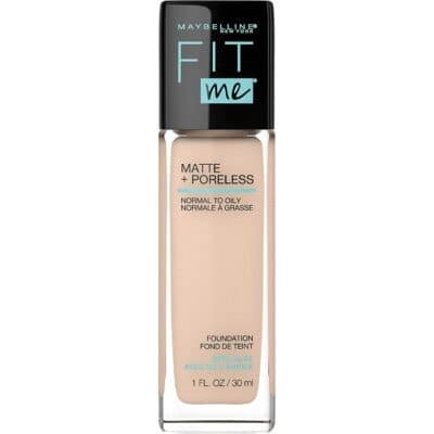 Best Budget Matte Foundation: Maybelline Fit Me Liquid Foundation