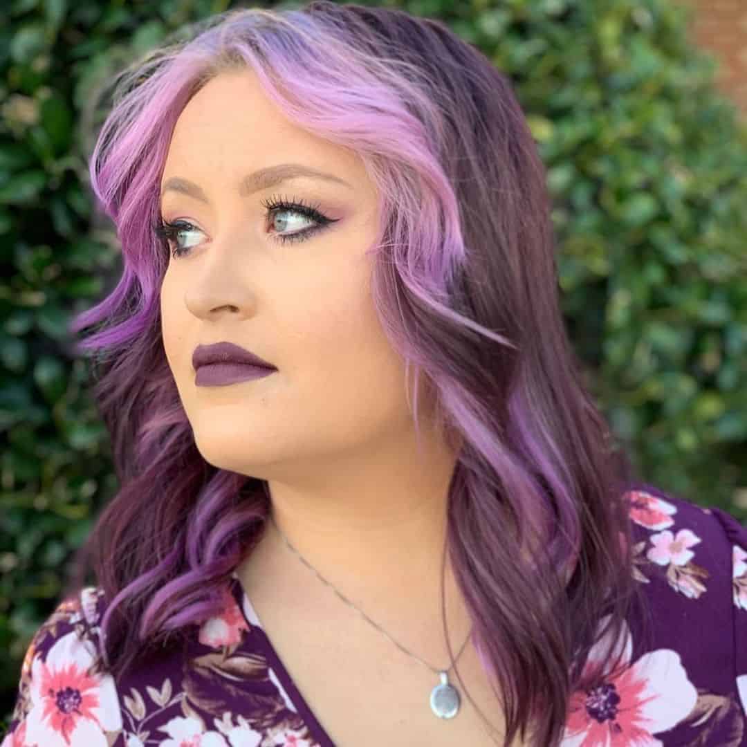 Mauve and Lilac Waves