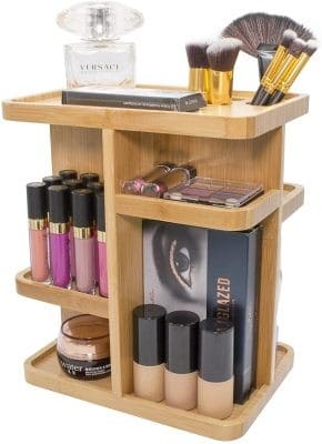 Best Wooden Organizer: Sorbus 360° Bamboo Organizer