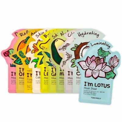 Best Overall Sheet Mask: TONYMOLY I’m Real Mask Set