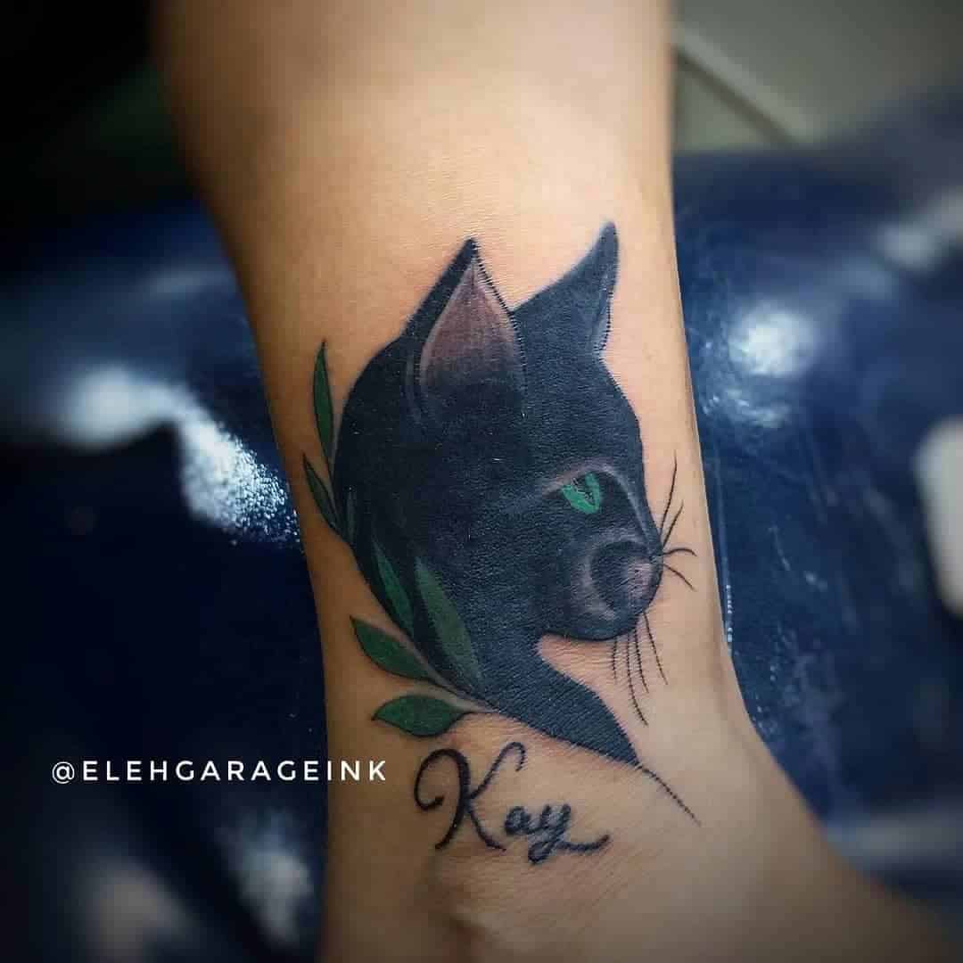 Black Cat Tattoo