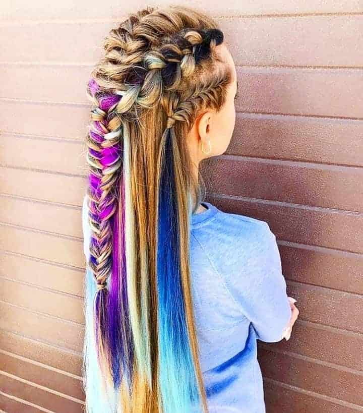 Rainbow Braids