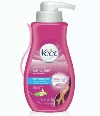 Best Budget Facial Hair Removal Cream: Veet Gel Hair Remover Cream Sensitive Formula