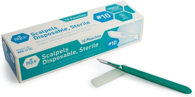 Best Scalpel for Dermaplaning: Medpride Disposable Scalpel Blades