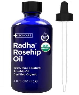 Best Multi-Purpose Rosehip Oil: Radha Beauty Rosehip Oil