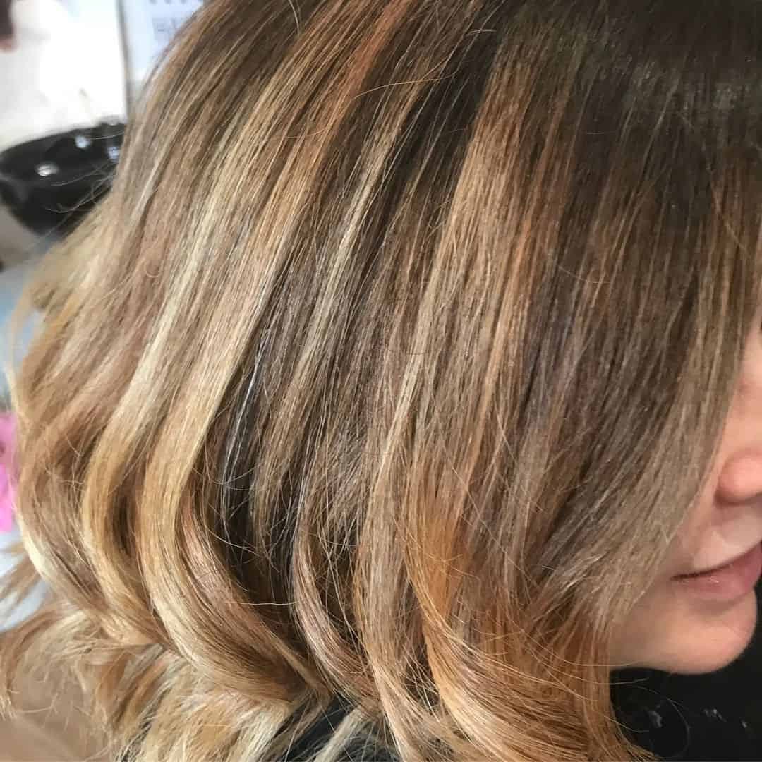 Butterscotch Ombré Hair