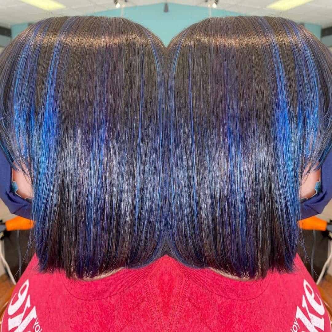 Blue Highlighted Bob