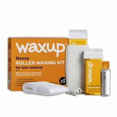 Most Beginner-Friendly Waxing Kit: Waxup Honey Roller Waxing Kit