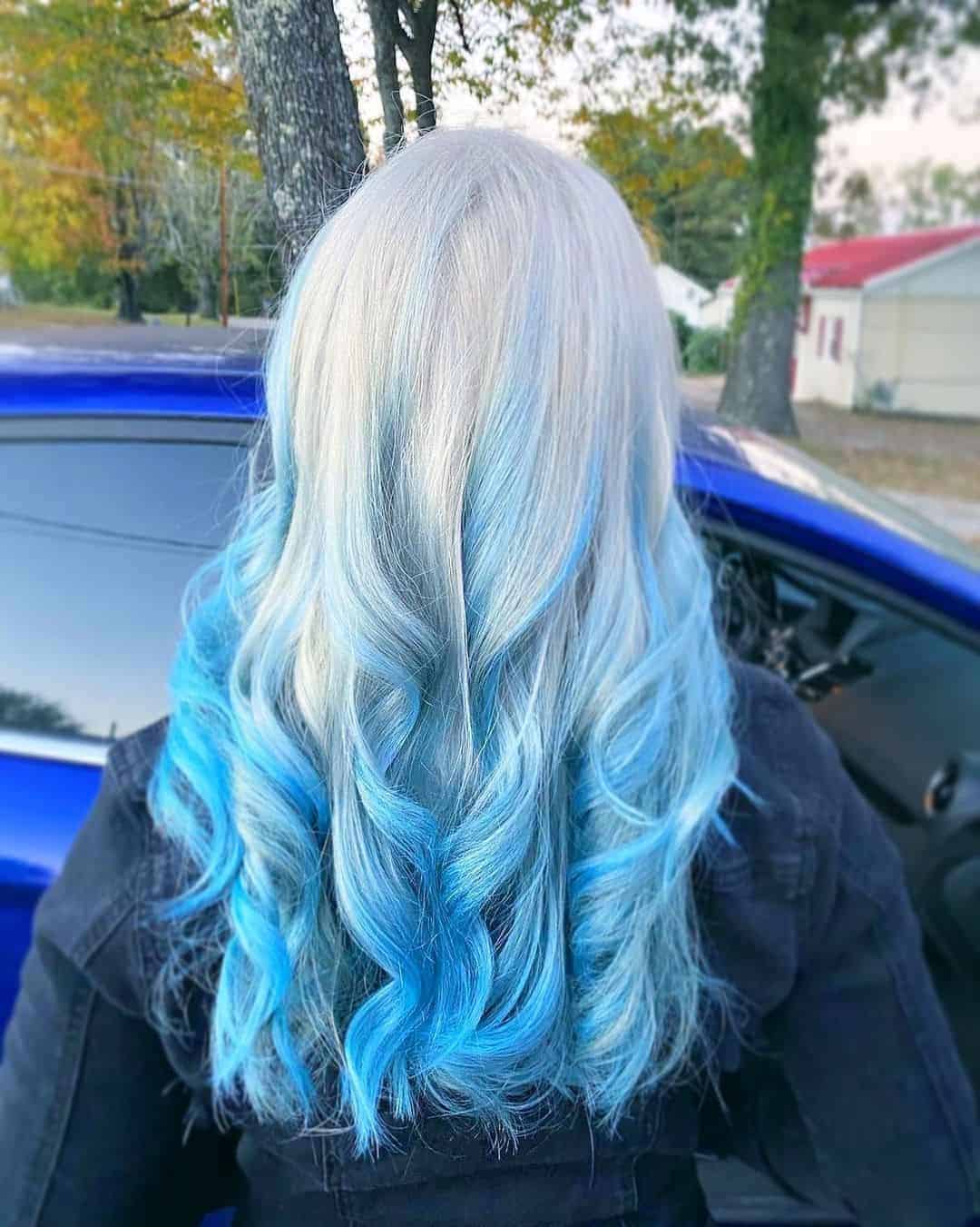 Icy-Blue Ombre