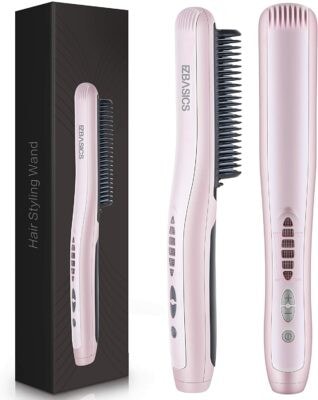 Best for Damaged Hair: EZBASICS Hair Straightener Brush