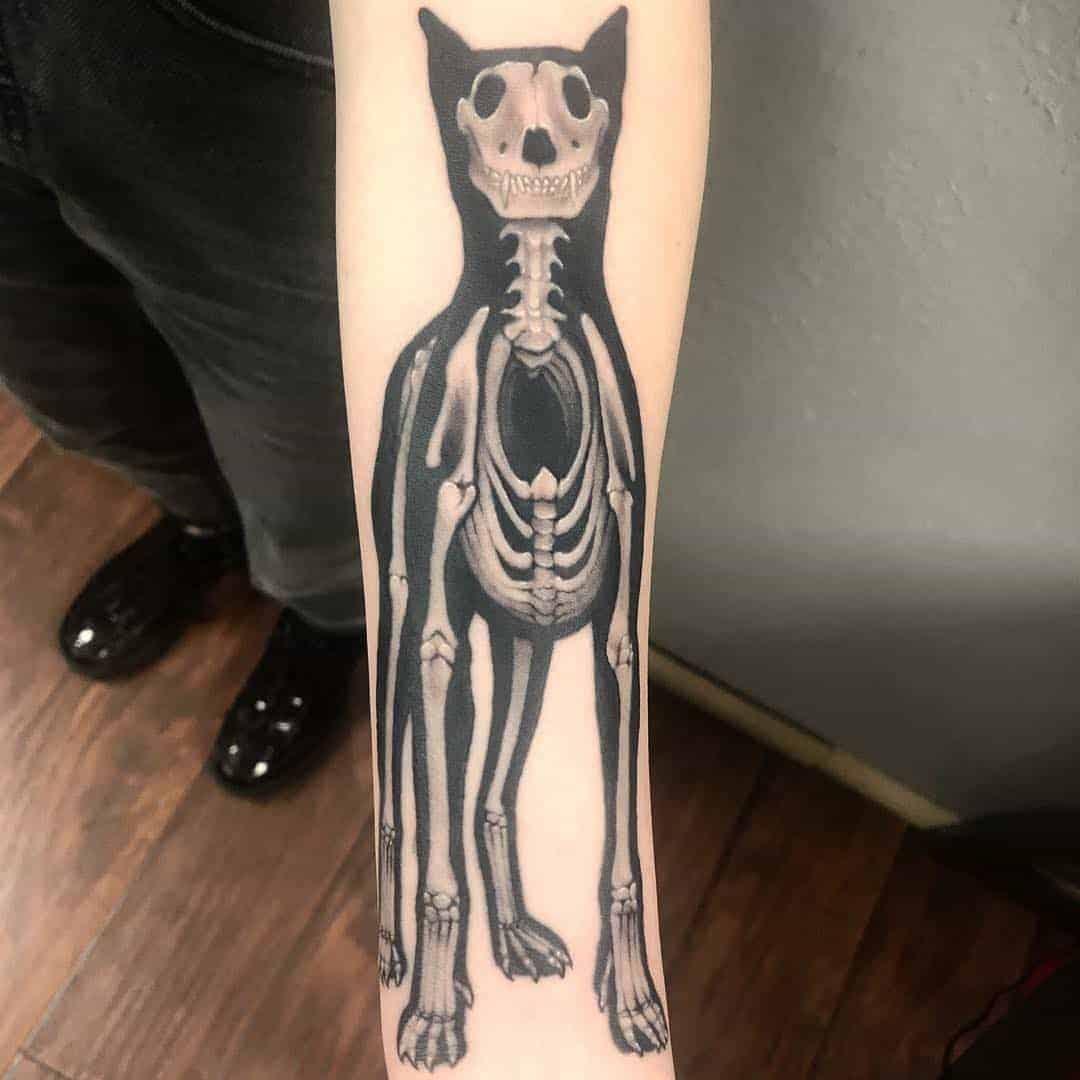 Dog Anatomy Tattoo