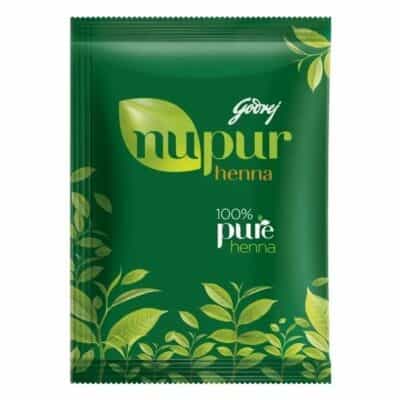 Best Budget Henna Dye:  Godrej Nupur Henna Natural Mehndi