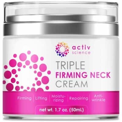 Best Double-Chin Reducing Neck Cream: ACTIV Science Triple Firming Neck Cream