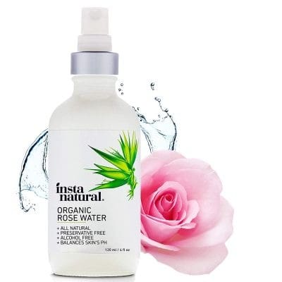 Most Versatile Facial Toner: InstaNatural Rose Water Facial Toner