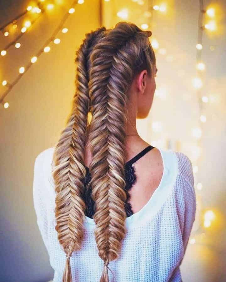 Thick Double Braids