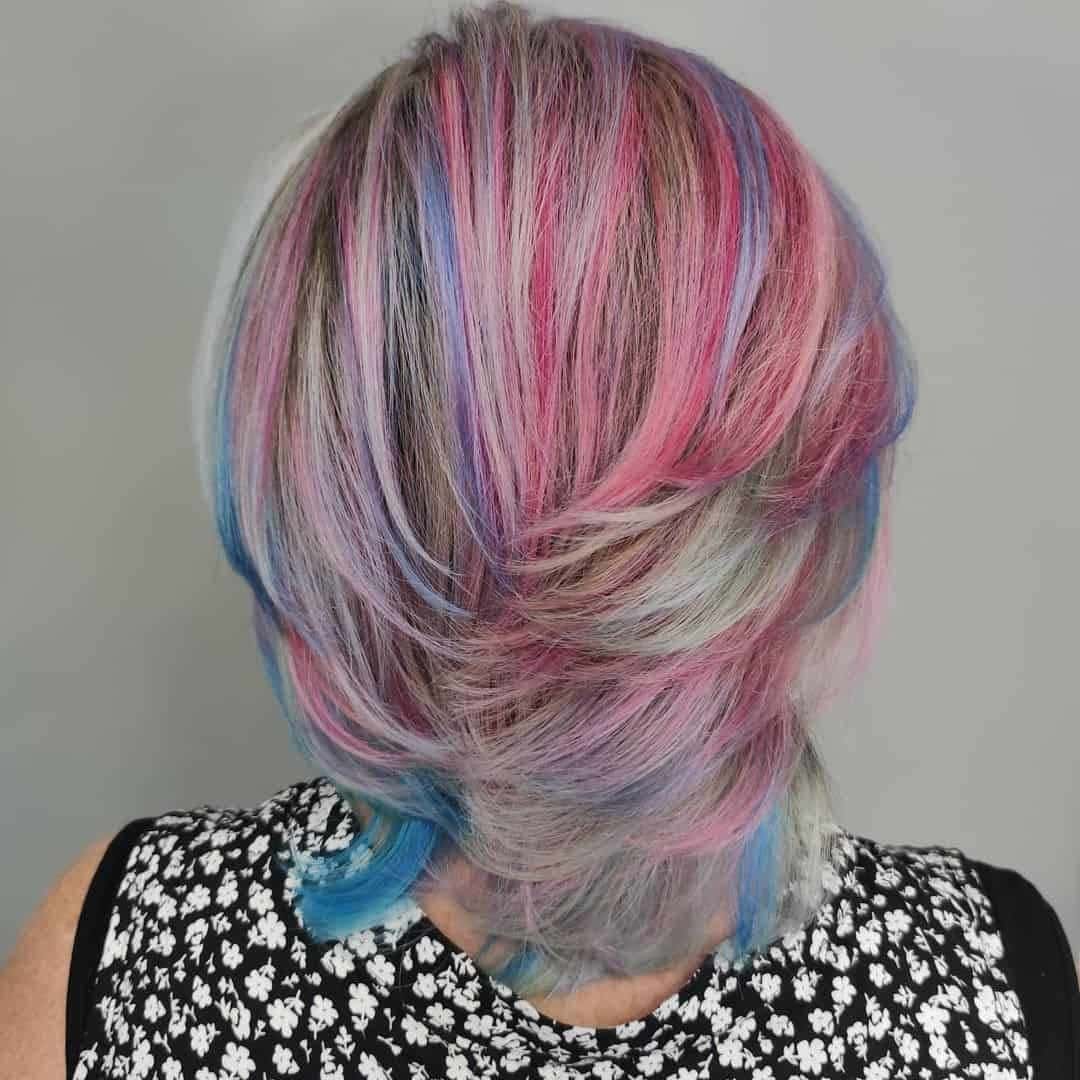 Layered Mermaid Hair