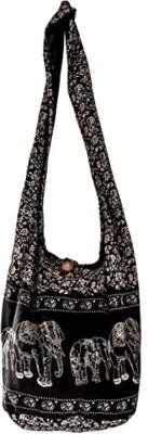 Most Spacious Hobo Bag:  CCcollections Cotton Crossbody Sling Bag