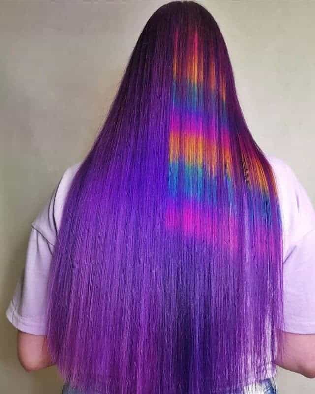 Rainbow-Hued Hair