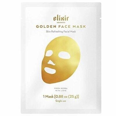 Best Sheet Mask for Anti-Aging:  Elixir 24K Gold Korean Mask