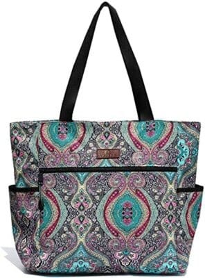 Most Colorful Waterproof Tote: VAVAER Gym Tote Bag