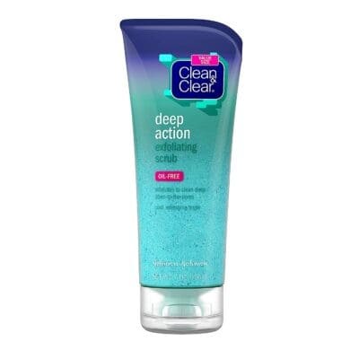 Best Budget Exfoliating Wash: Clean and Clear Deep Action Exfoliating Scrub