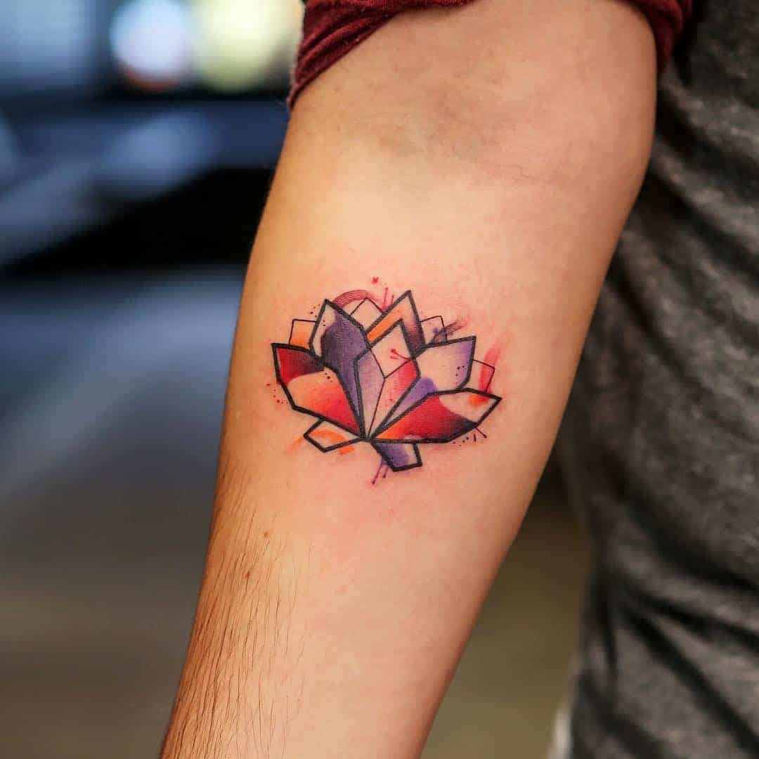 Crystal Lotus Flower