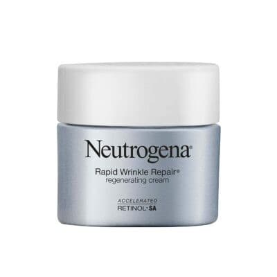 Best Neck Cream With Accelerated Results: Neutrogena Rapid Wrinkle Repair Regenerating Cream