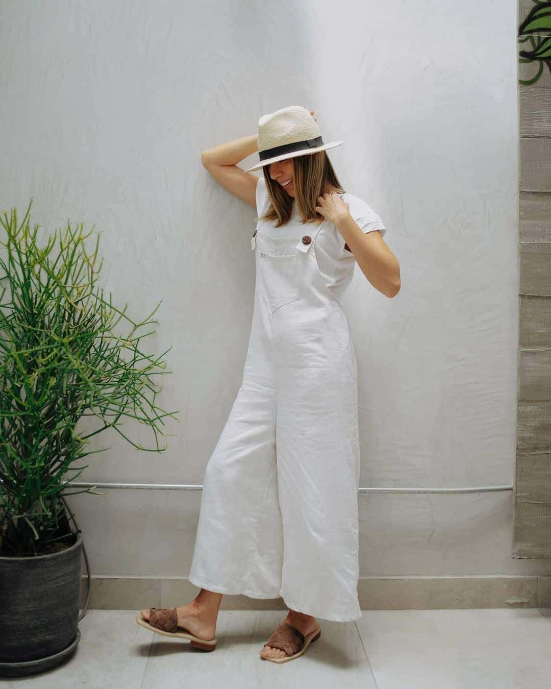 Linen Overalls