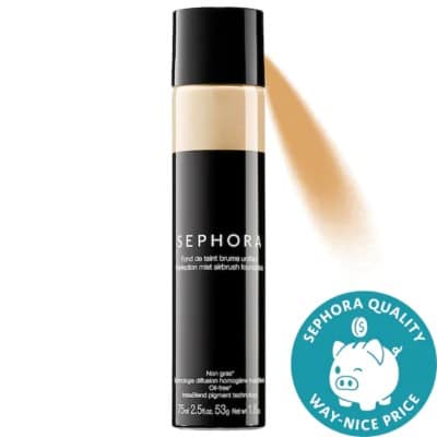 Best Airbrush Makeup for Sensitive Skin: Sephora Perfection Mist Airbrush Foundation