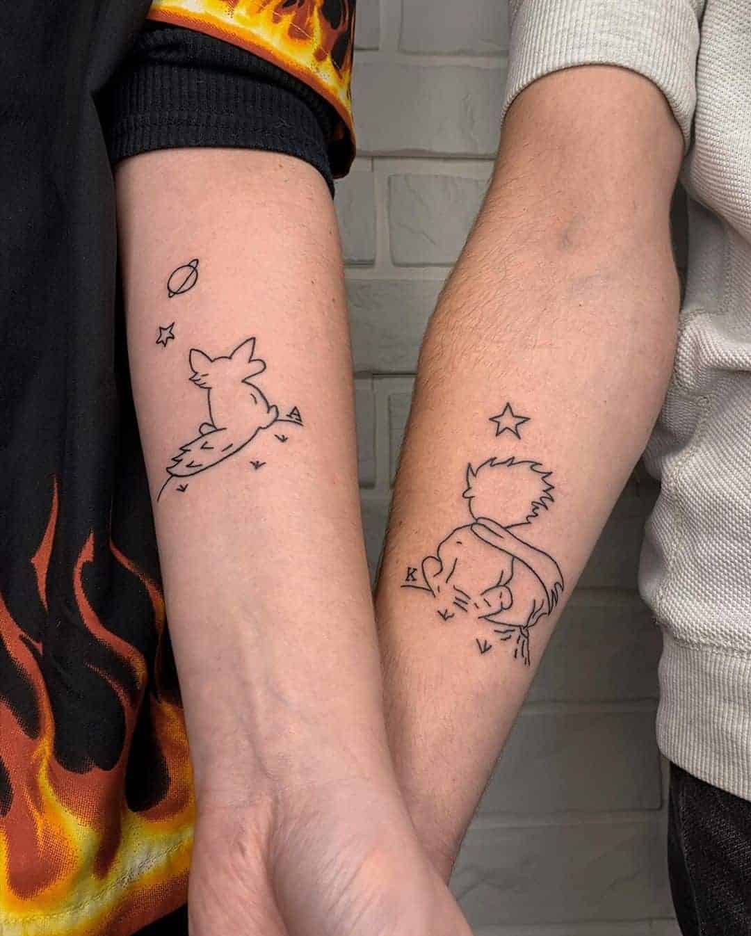 The Little Prince Matching Tattoos