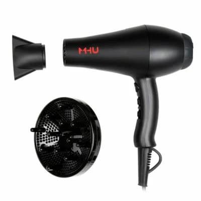 Best Premium Quiet Hair Dryer: MHU Infrared Heat Hair Dryer