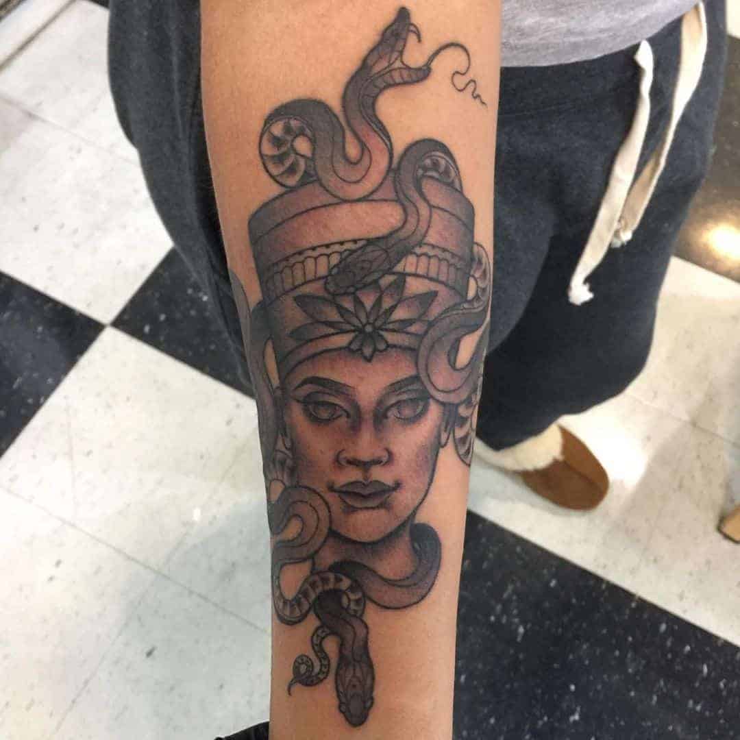 A Representation of Egyptian Queen Medusa