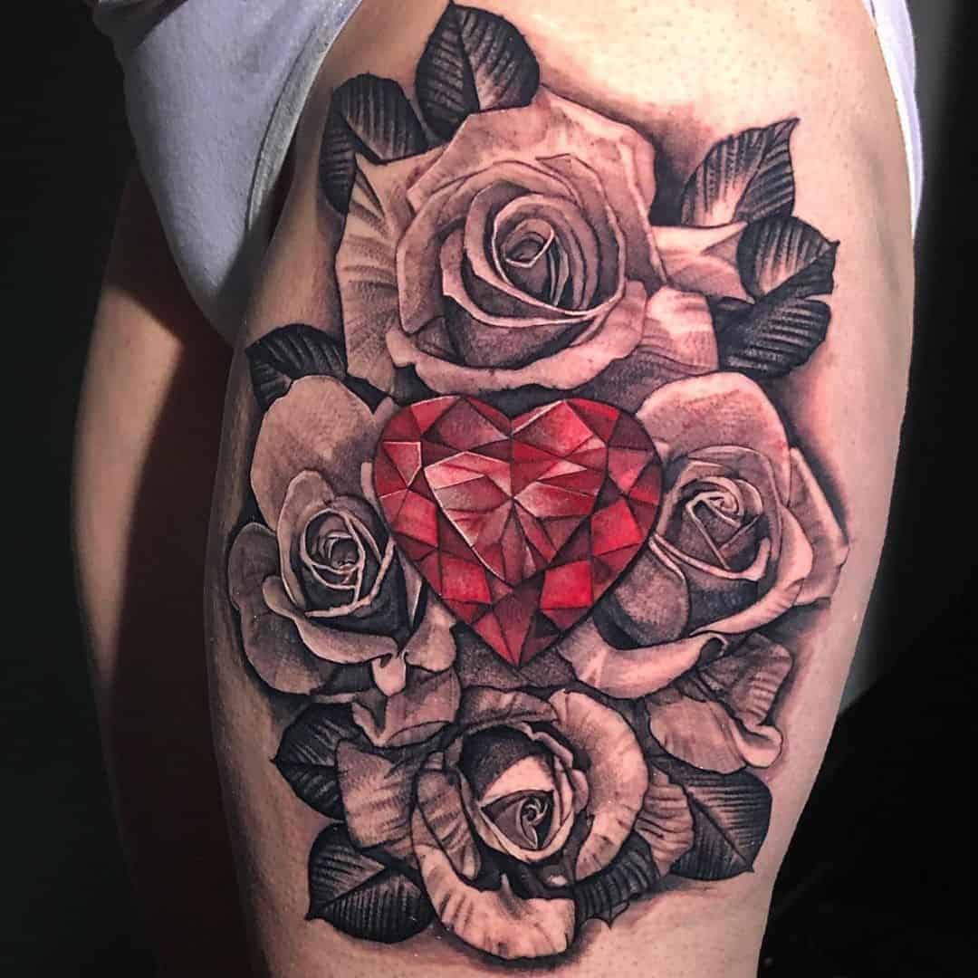 Ruby Rose Tattoo