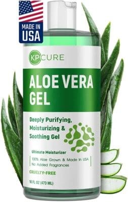 Best Gel for Dry Skin: KP Cure Aloe Vera Gel